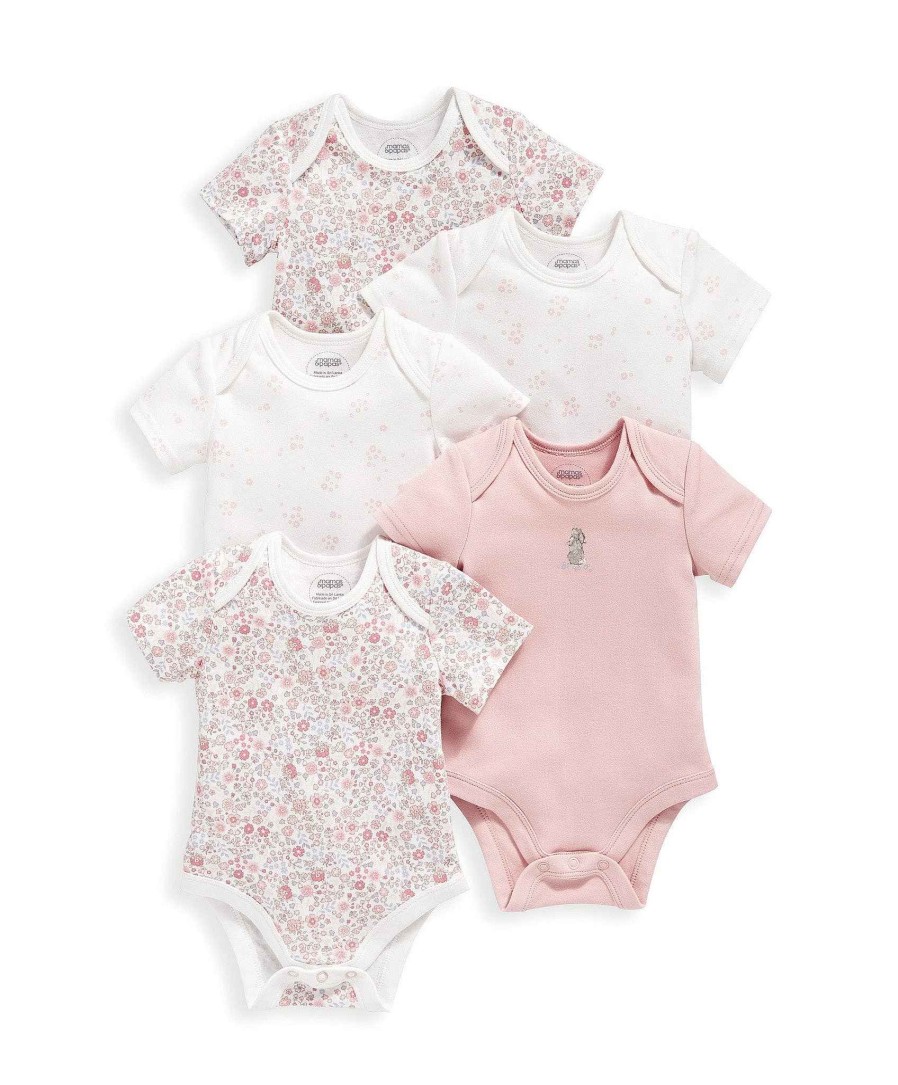 Clothing Mamas and Papas | Oh Darling Girl Bodysuits - 5 Pack