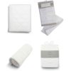 Nursery Mamas and Papas Cot Bedding | Cotbed Starter Bundle - White