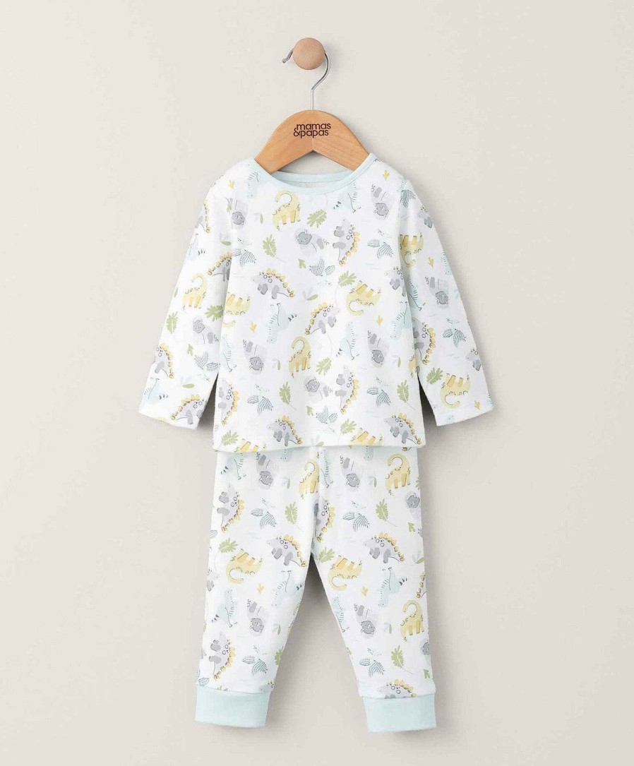 Clothing Mamas and Papas | Dinosaur Pyjamas (2 Piece) - Multi