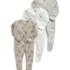 Clothing Mamas and Papas | Giraffe Sleepsuits - 3 Pack