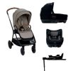 Pushchairs Nuna Pushchairs & Prams | Nuna Triv Next 4 Piece Pushchair Bundle - Hazelwood/Caviar