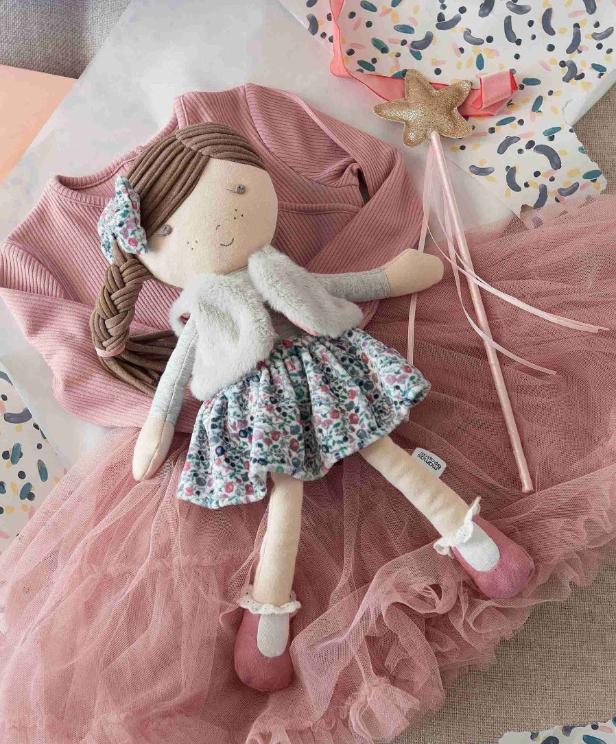 Toys & Gifts Mamas and Papas Activity Toys | Soft Toy - Bella Rag Doll