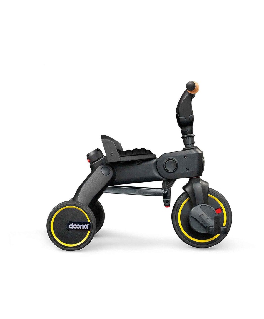 Toys & Gifts Doona Garden Toys | Doona™ Liki Push Along Trike S5 - Nitro Black Deluxe