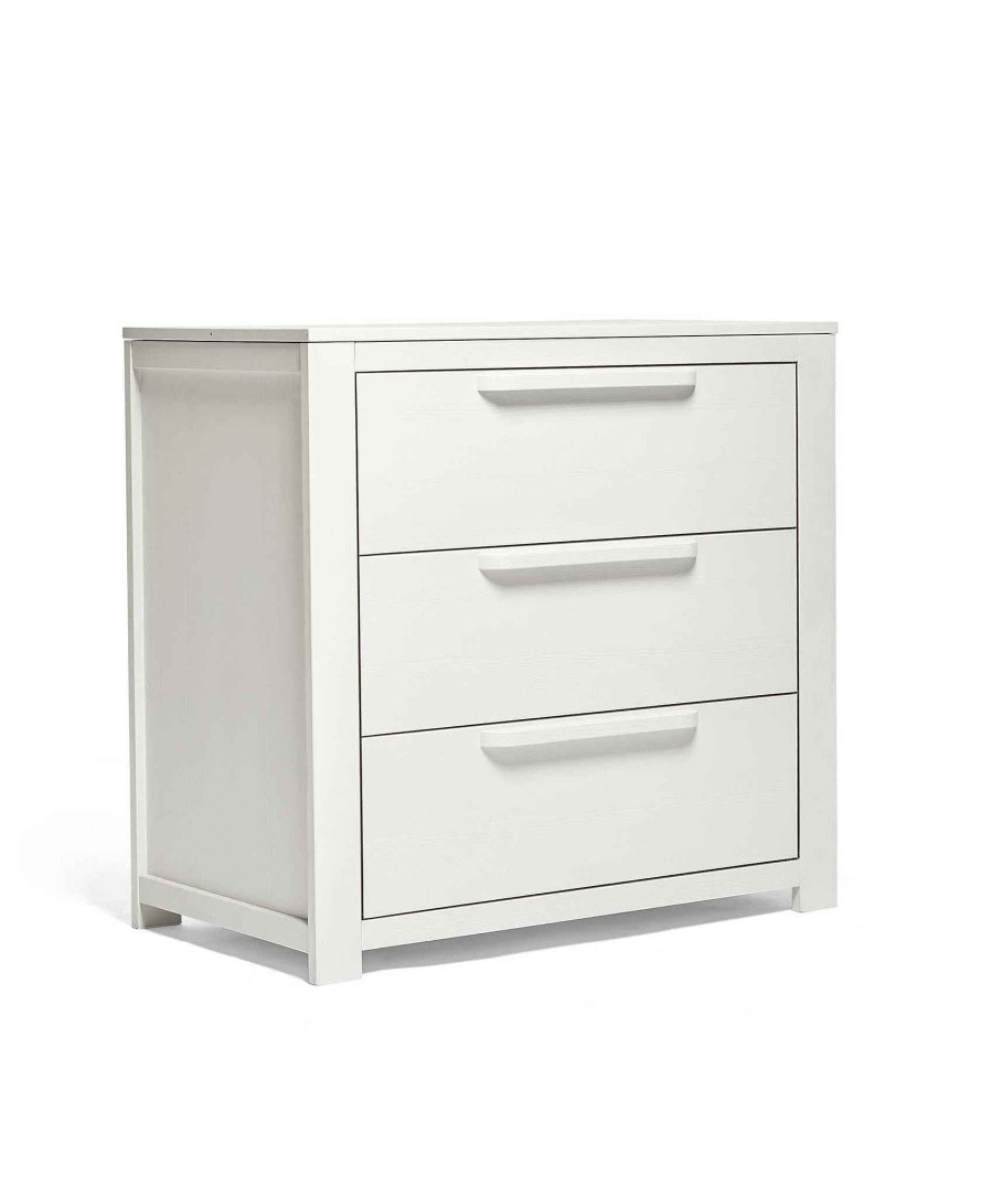 Furniture Mamas and Papas White Nursery Furniture | Franklin Dresser & Changer - White Wash