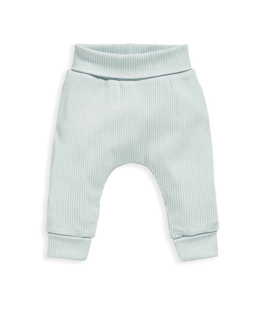 Toys & Gifts Mamas and Papas Baby Shower Gifts | Organic Cotton Ribbed Leggings - Blue