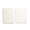 Nursery Mamas and Papas Cot Bedding | Oatmeal Universal Crib Sheets - 2 Pack