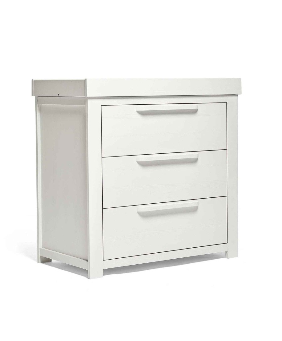 Nursery Mamas and Papas Baby Dressers & Changers | Franklin Dresser & Changer - White Wash