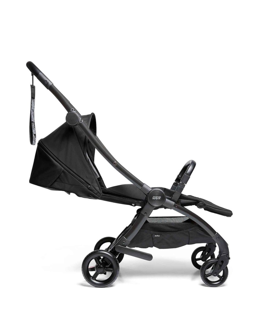 Pushchairs Mamas and Papas Buggies & Strollers | Airo Pushchair Starter Bundle (3 Pieces) Black