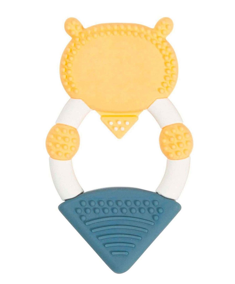 Toys & Gifts Cheeky Chompers Teething Toys & Baby Comforters | Cheeky Chompers Bertie The Lion - Textured Animal Teether