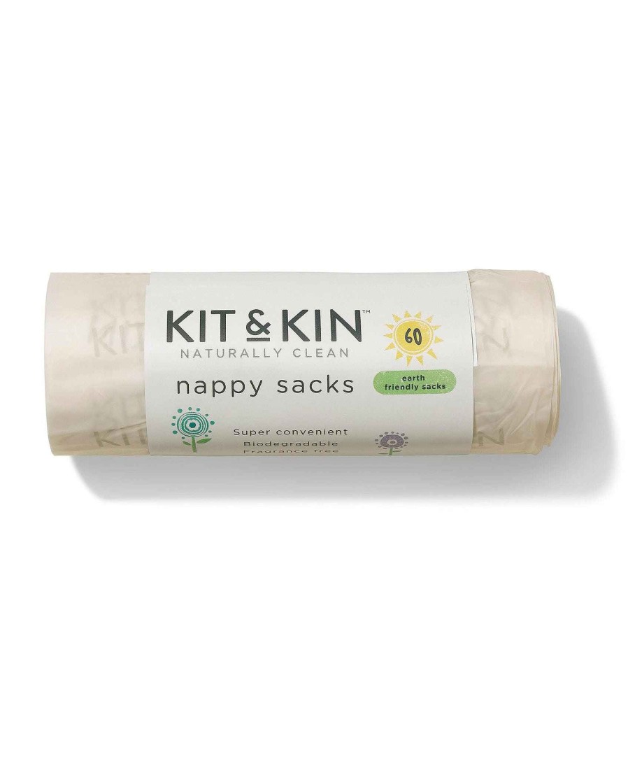 Bathing & Changing Kit and Kin Nappies & Skincare | Kit & Kin Biodegradable Nappy Bags