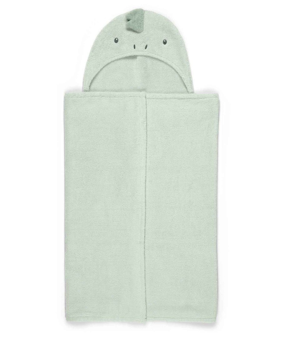 Bathing & Changing Mamas and Papas Baby Towels | Hooded Baby Towel - Dinosaur