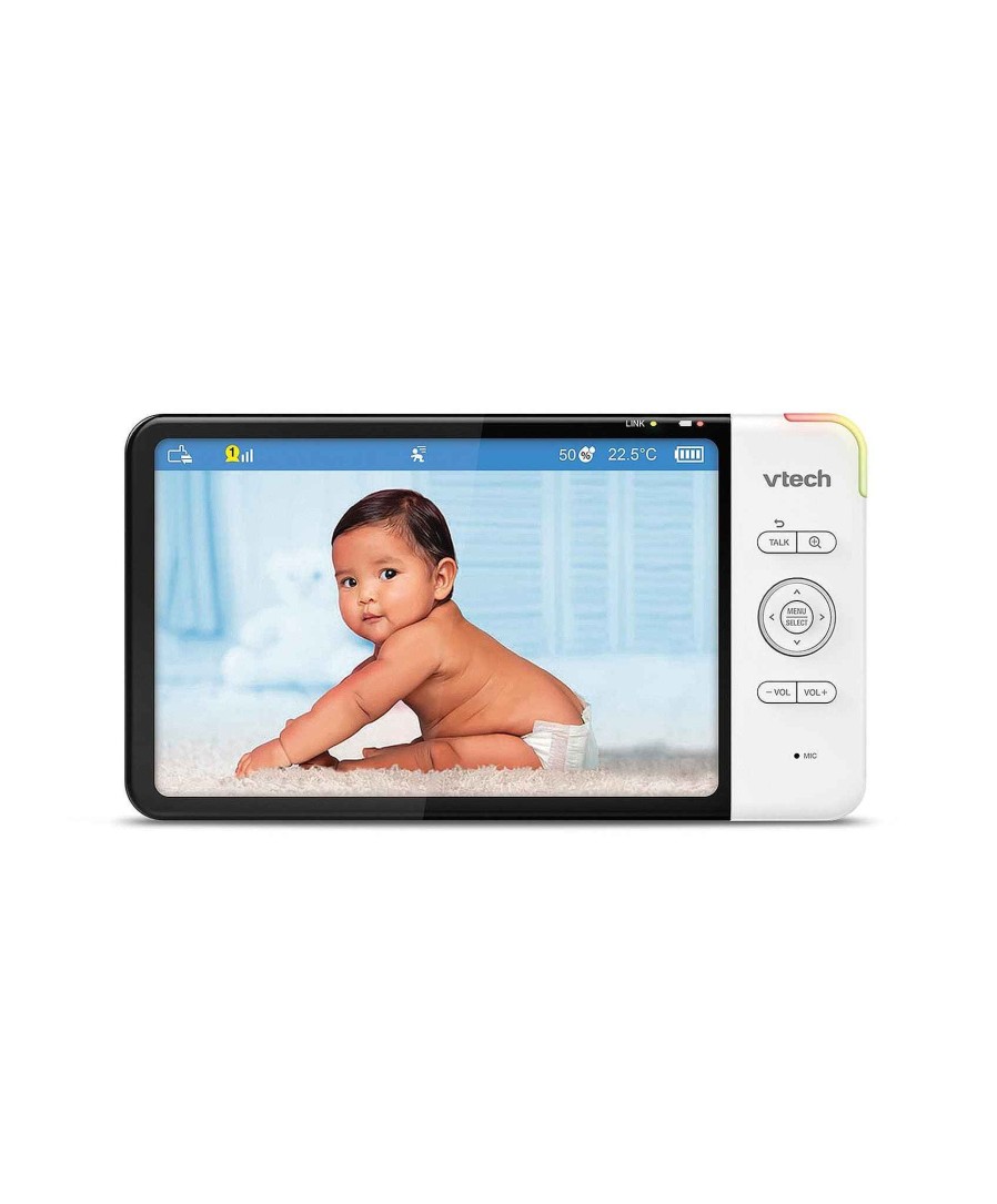 Nursery VTech Baby Monitors | Vtech Rm7767Hd Smart 7-Inch Video Baby Monitor