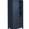 Furniture Mamas and Papas Baby Storage | Melfi Compact Storage Nursery Wardrobe - Midnight