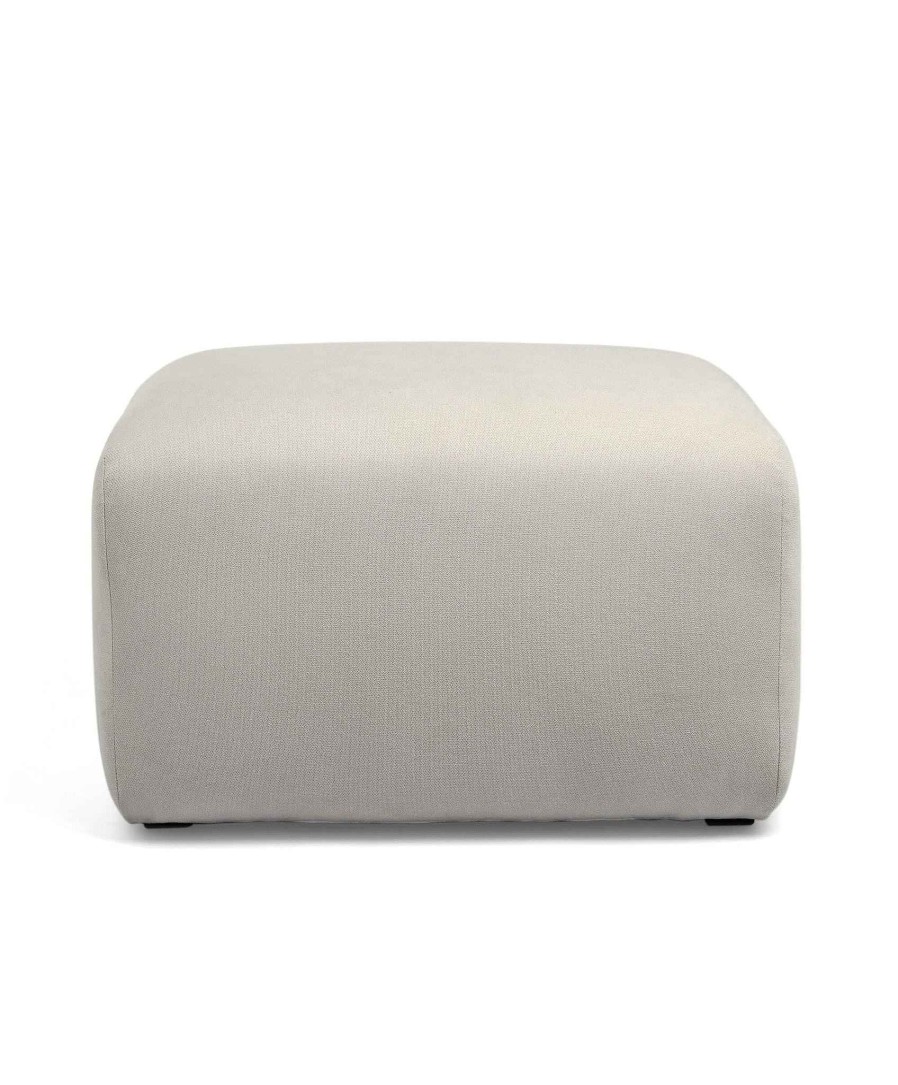 Furniture Mamas and Papas Nursing & Feeding Chairs | Royton Footstool Woven - Silver