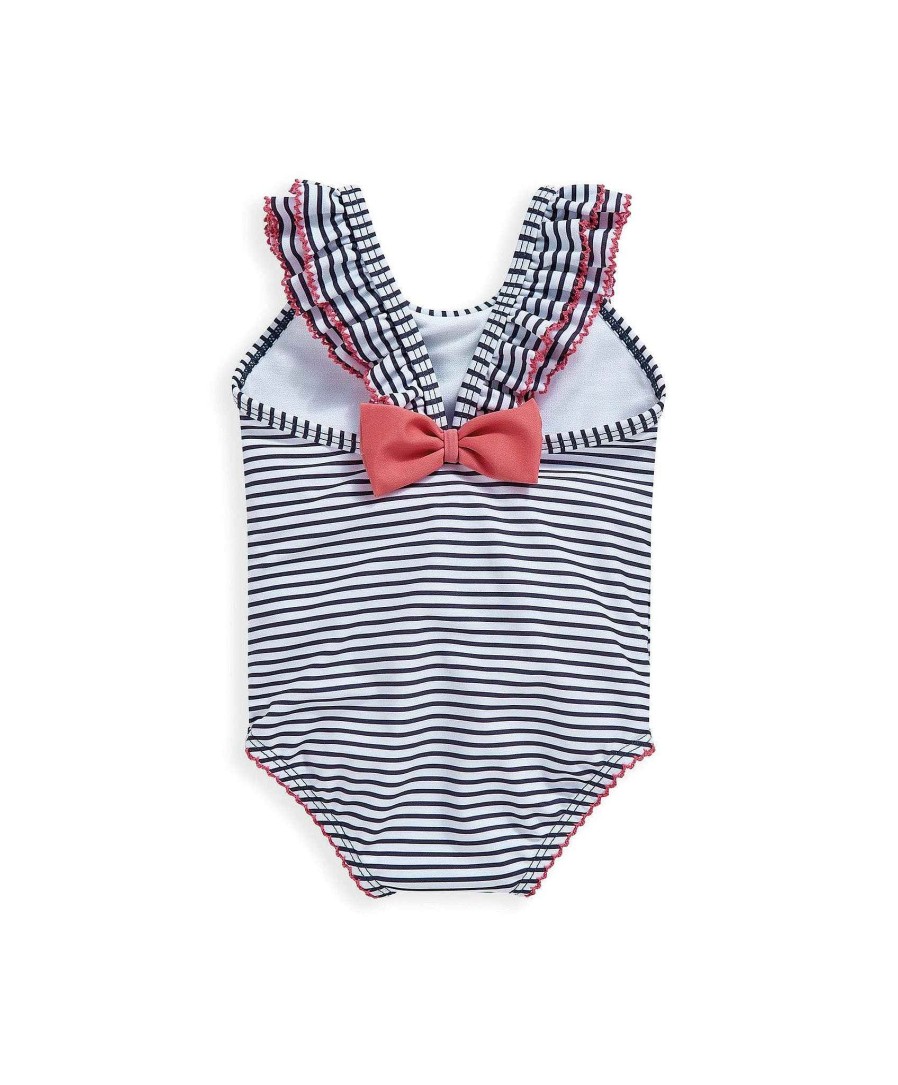 Clothing Mamas and Papas | Stripe Frill Swimsuit