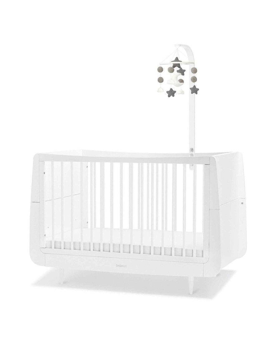 Nursery Snuz Neutral Baby Bedding | Snuz Cot Mobile - White