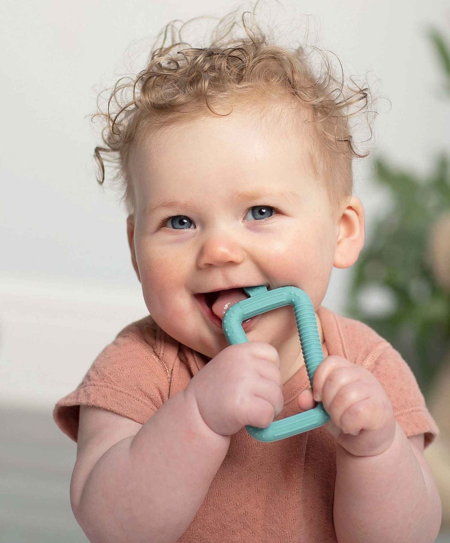 Toys & Gifts Cheeky Chompers Baby Shower Gifts | Cheeky Chompers Teething Survival Kit Inc. Teething Bib & Toothbrush