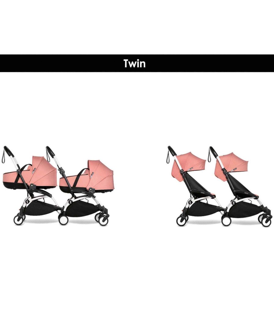 Pushchairs Babyzen Twin Buggies & Tandem | Babyzen Yoyo Connect Frame - Black