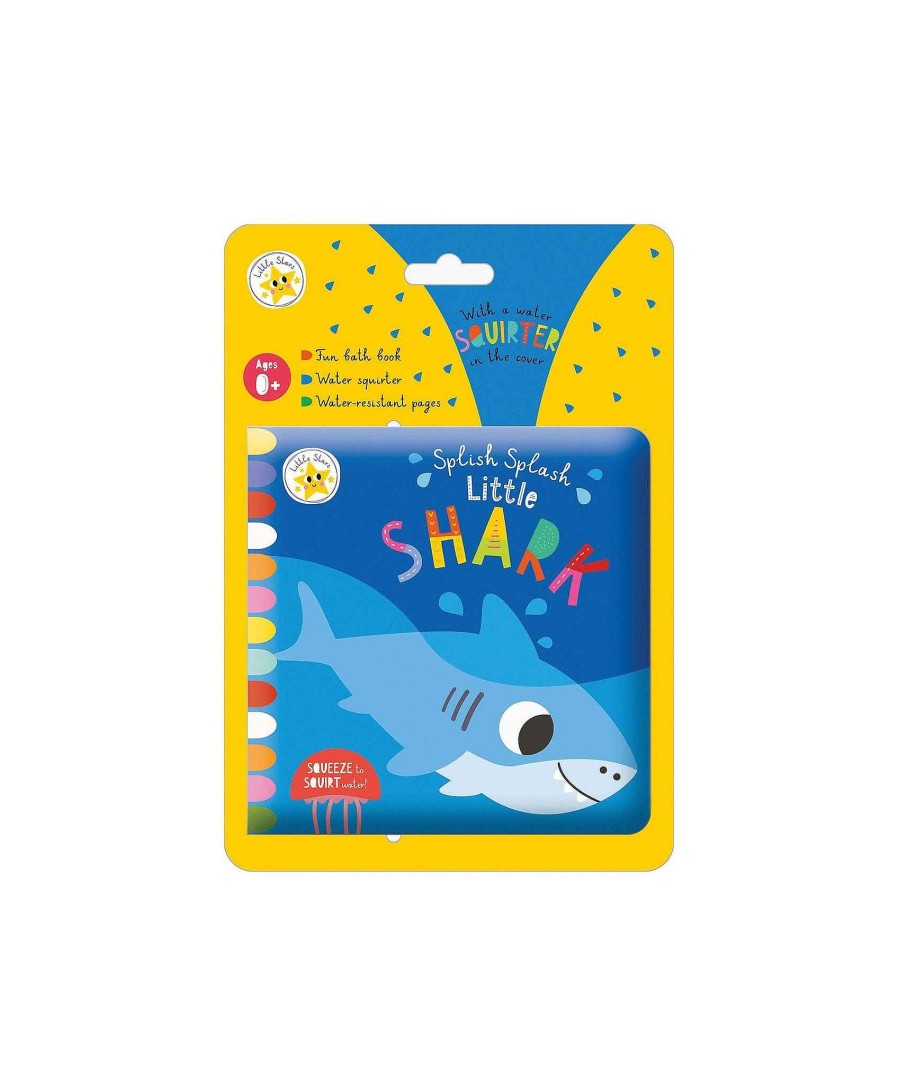 Toys & Gifts House of Marbles Baby Shower Gifts | Splish Splash Little Shark - Bath Book