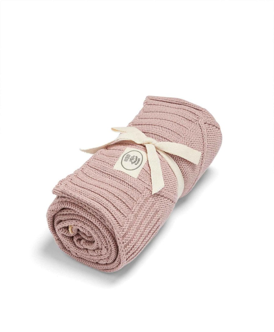 Nursery Mamas and Papas Baby Girl Bedding | Laura Ashley Blanket In Pink