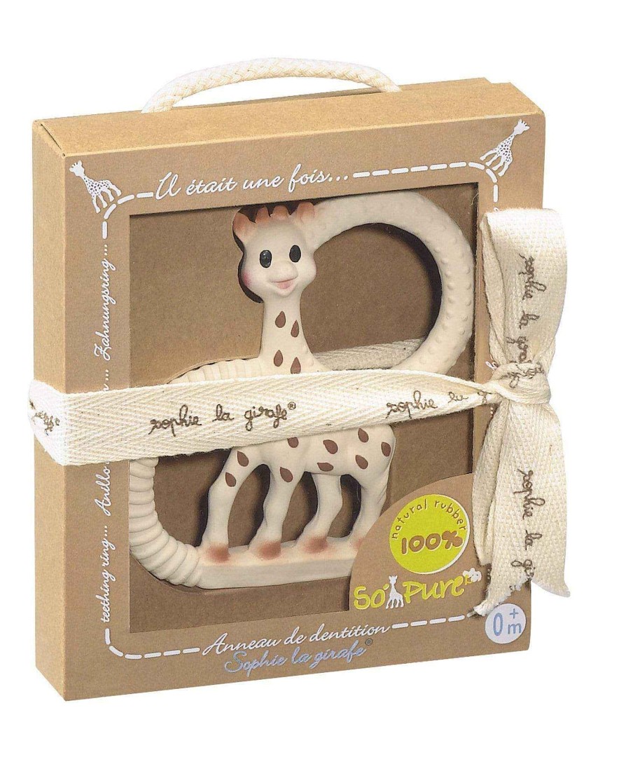 Toys & Gifts 1 Two Kids Ltd Teething Toys & Baby Comforters | Sophie The Giraffe Toy With Two Teething Rings