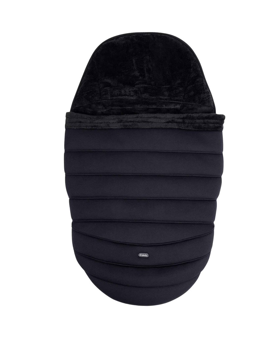 Pushchairs iCandy Footmuffs & Pushchair Liners | Icandy Footmuff - Black