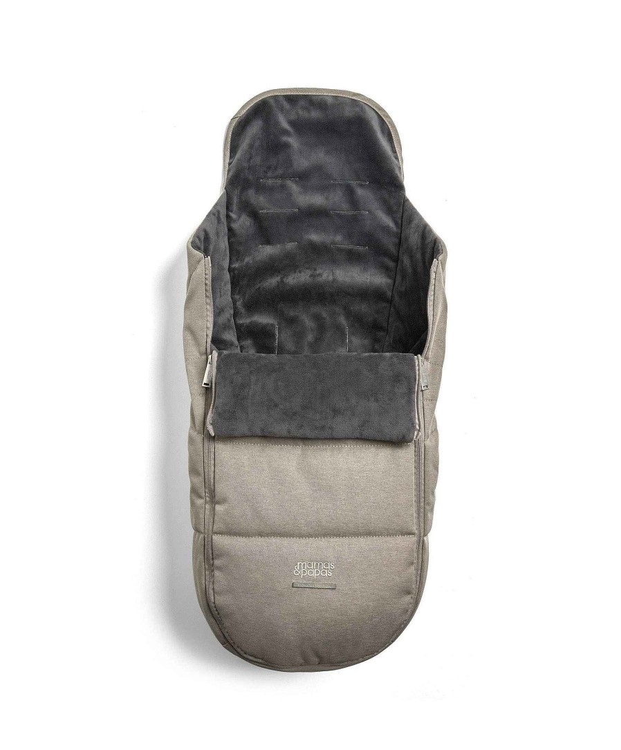 Pushchairs Mamas and Papas Summer Travel Essentials | Airo Footmuff - Greige