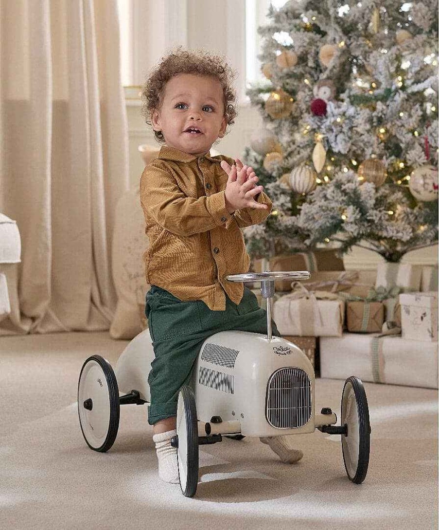 Toys & Gifts Vilac Laura Ashley | Vilac Ride On Metal Car Toy - Off White