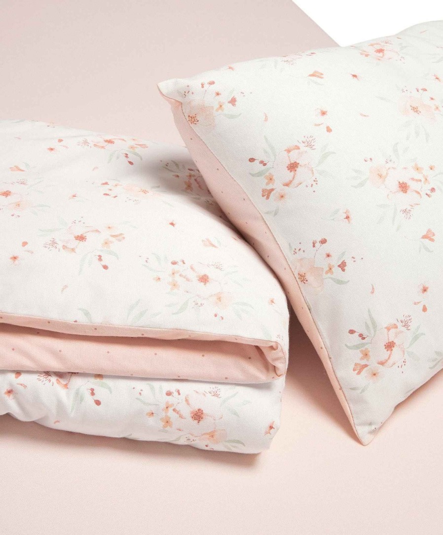 Nursery Mamas and Papas Baby Girl Bedding | Floral Duvet Cover & Pillow Case