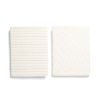 Nursery Mamas and Papas Bedding Essentials | Oatmeal Universal Crib Sheets - 2 Pack