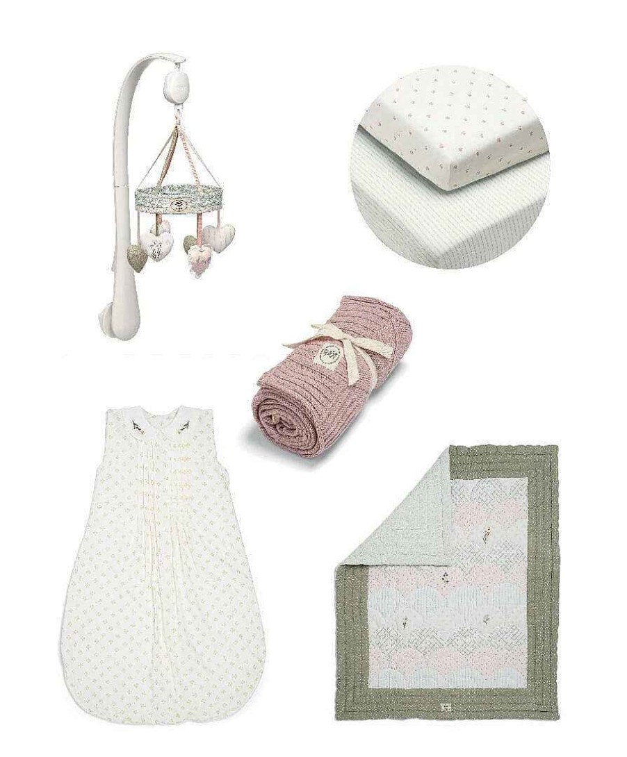 Nursery Mamas and Papas Nursery Sets & Bundles | Laura Ashley 5 Piece Interior Bundle - Pink