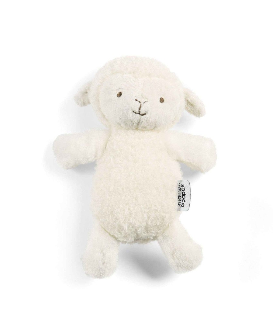 Toys & Gifts Mamas and Papas New Parent Gifts | Welcome To The World Soft Toy - Lamb Beanie