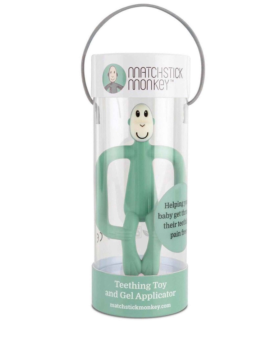 Toys & Gifts Matchstick MonNew Mum-To-Be Gifts | Matchstick Monkey Original Teething Toy In Mint Green