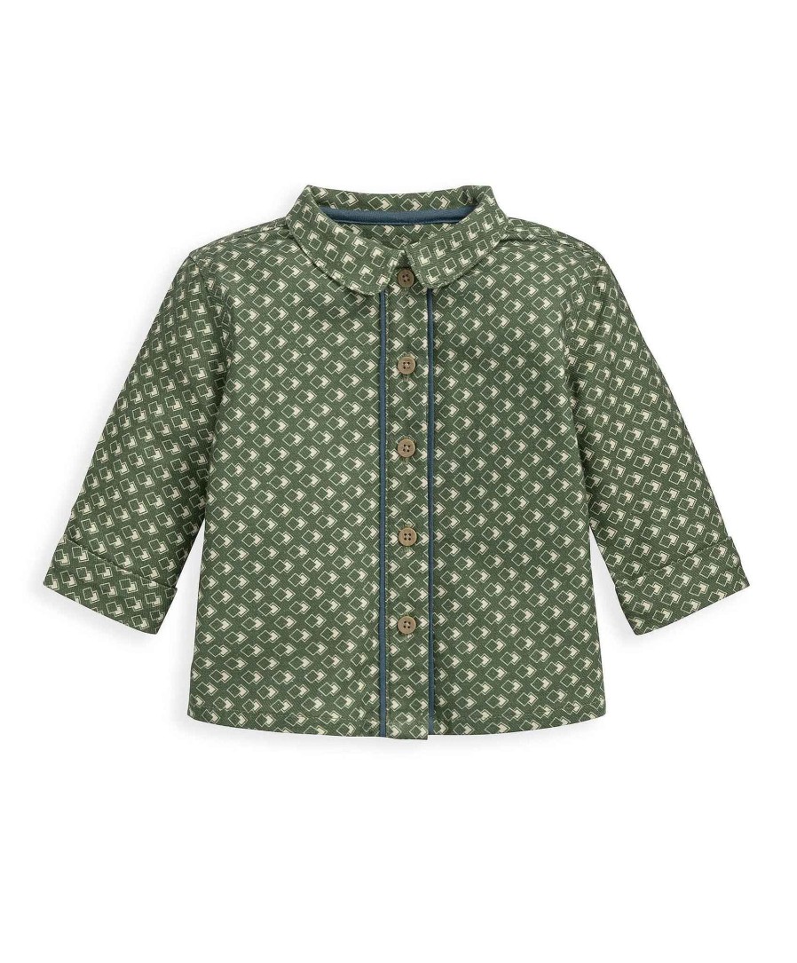 Clothing Mamas and Papas | Laura Ashley Squares Print Shirt