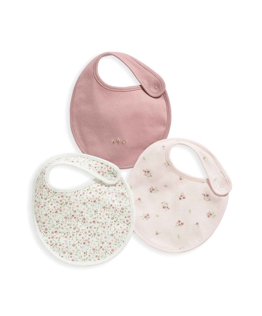 Clothing Mamas and Papas | Ditsy Bib Set - 3 Pack