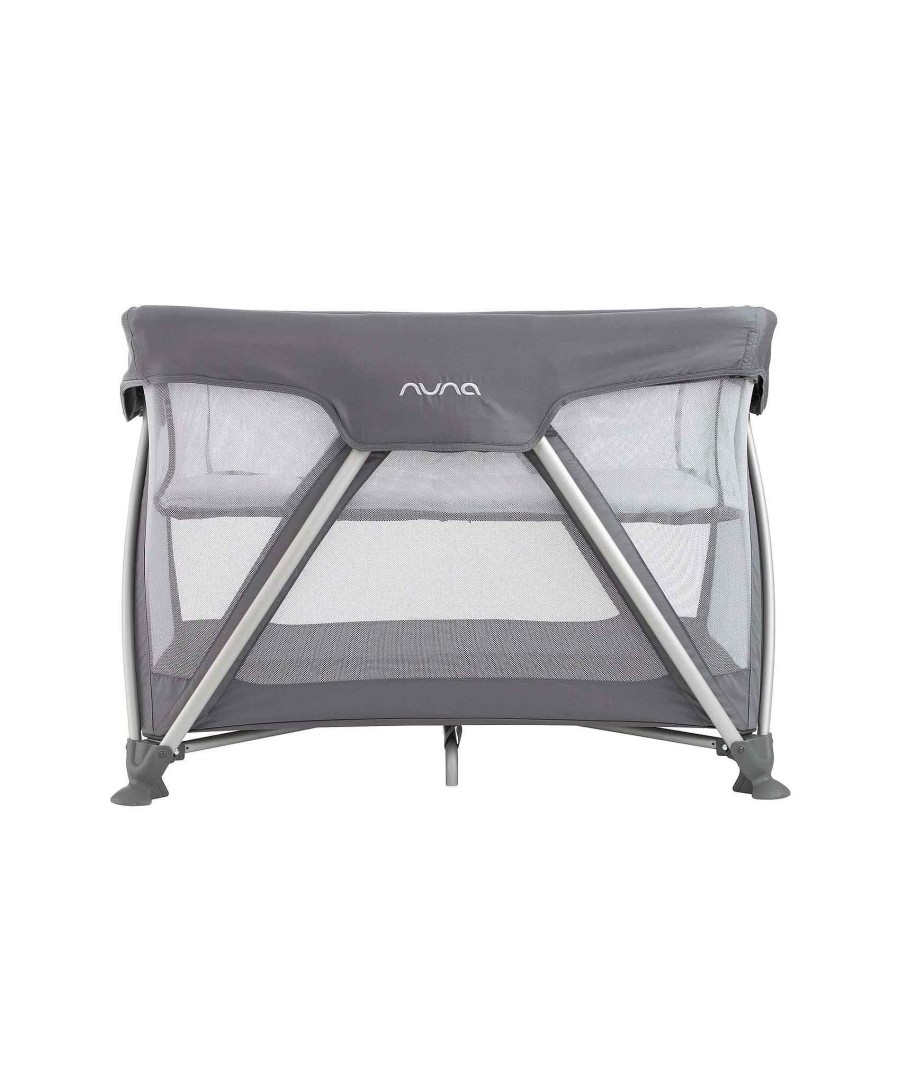 Pushchairs Nuna Summer Travel Essentials | Nuna Sena Travel Cot Including Changer - Graphite