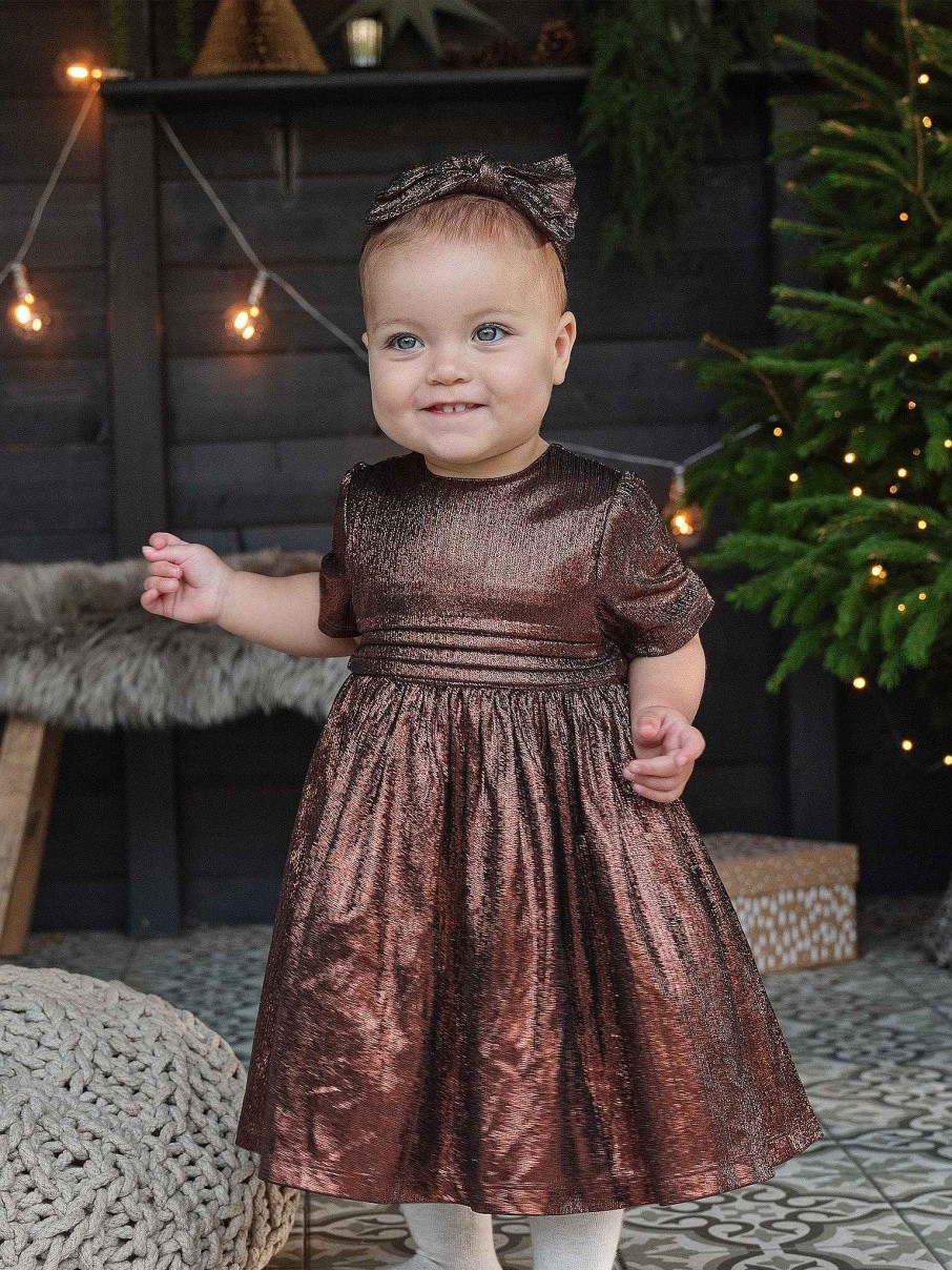 Clothing Mamas and Papas | Bronze Bow Headband