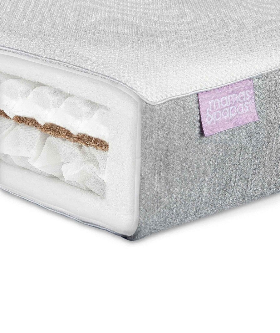 Nursery Mamas and Papas Cot & Cotbed Mattresses | Luxury Twin Spring Cot Mattress