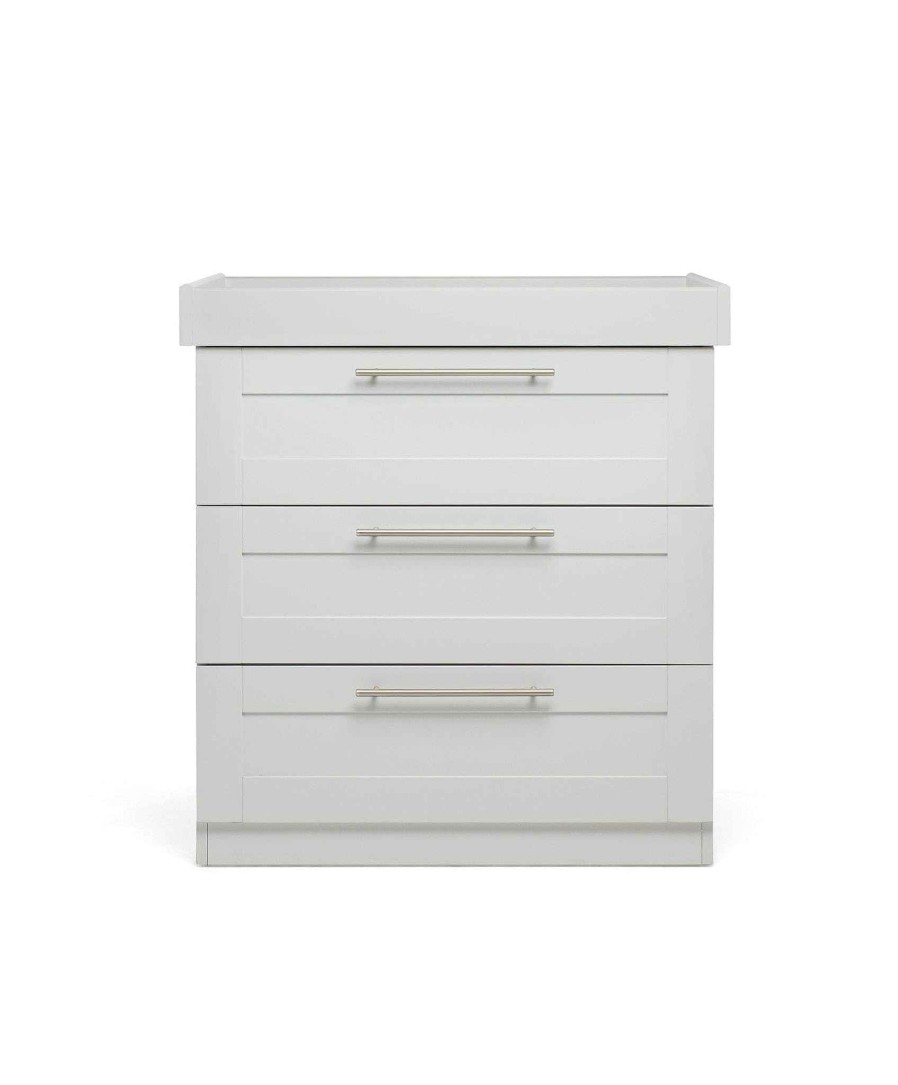 Nursery Mamas and Papas Baby Dressers & Changers | Hampden Nursery Dresser Changer - Grey