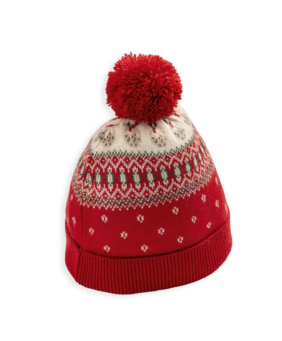 Christmas Mamas and Papas Christmas Eve | Fairisle Knitted Christmas Hat