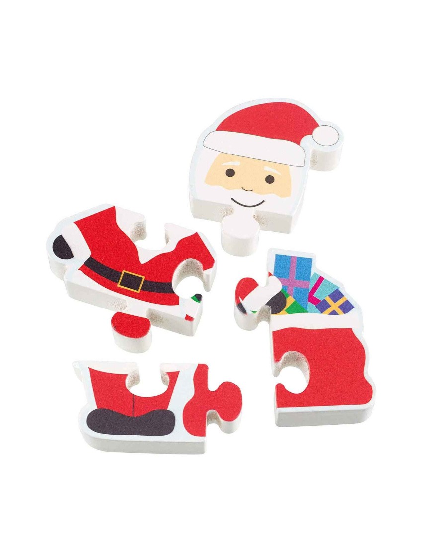 Christmas Orange Tree Toys Christmas Gifting | Orange Tree Toys Father Christmas Wooden Puzzle