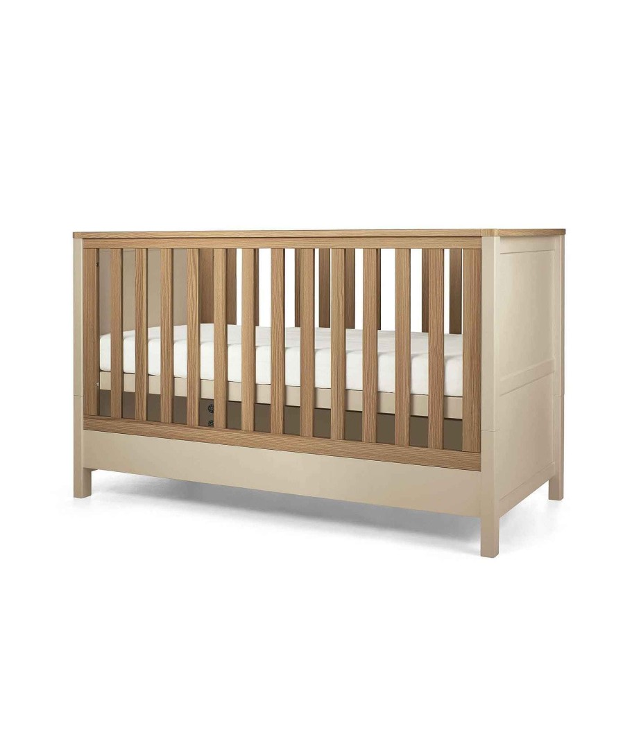 Furniture Mamas and Papas Baby Furniture Sets | Harwell Cotbed & Essential Pocket Spring Mattress Bundle - Cashmere