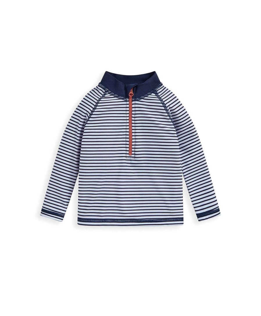 Clothing Mamas and Papas | Striped Long Sleeve Rash Top