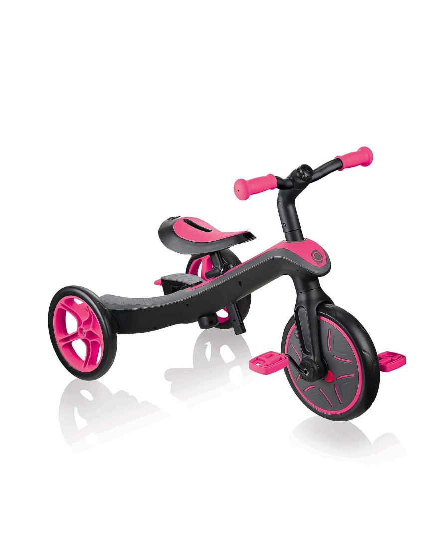 Christmas Globber Baby'S First Christmas | Globber Explorer 4 In 1 Trike - Fuchsia Pink