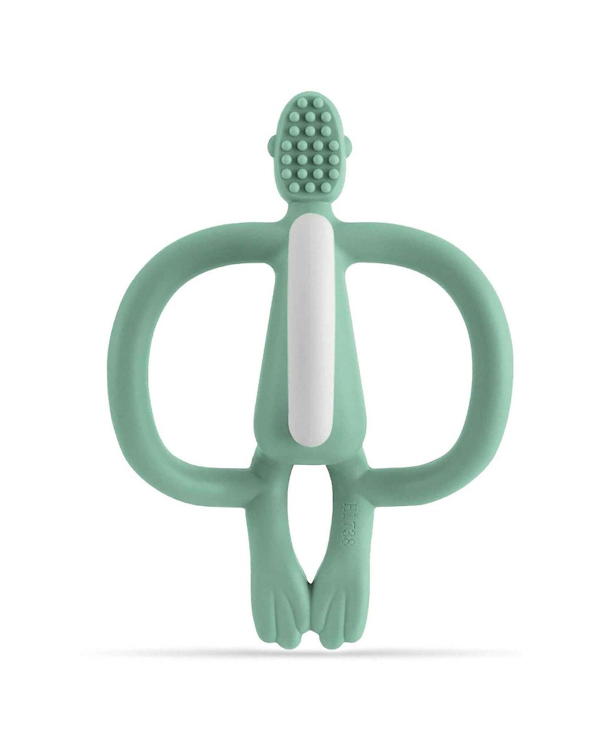 Toys & Gifts Matchstick MonHot Teething Toys & Baby Comforters | Matchstick Monkey Original Teething Toy In Mint Green