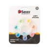 Feeding & Weaning Sassy Dummies & Soothers | Sassy Rainbow Star Silicone Teether