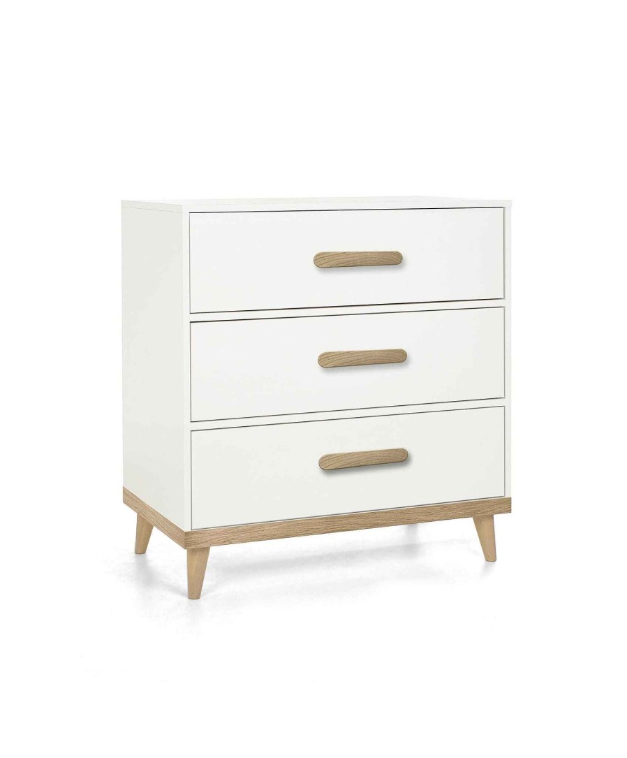 Furniture Mamas and Papas White Nursery Furniture | Austwick Dresser Changer - White