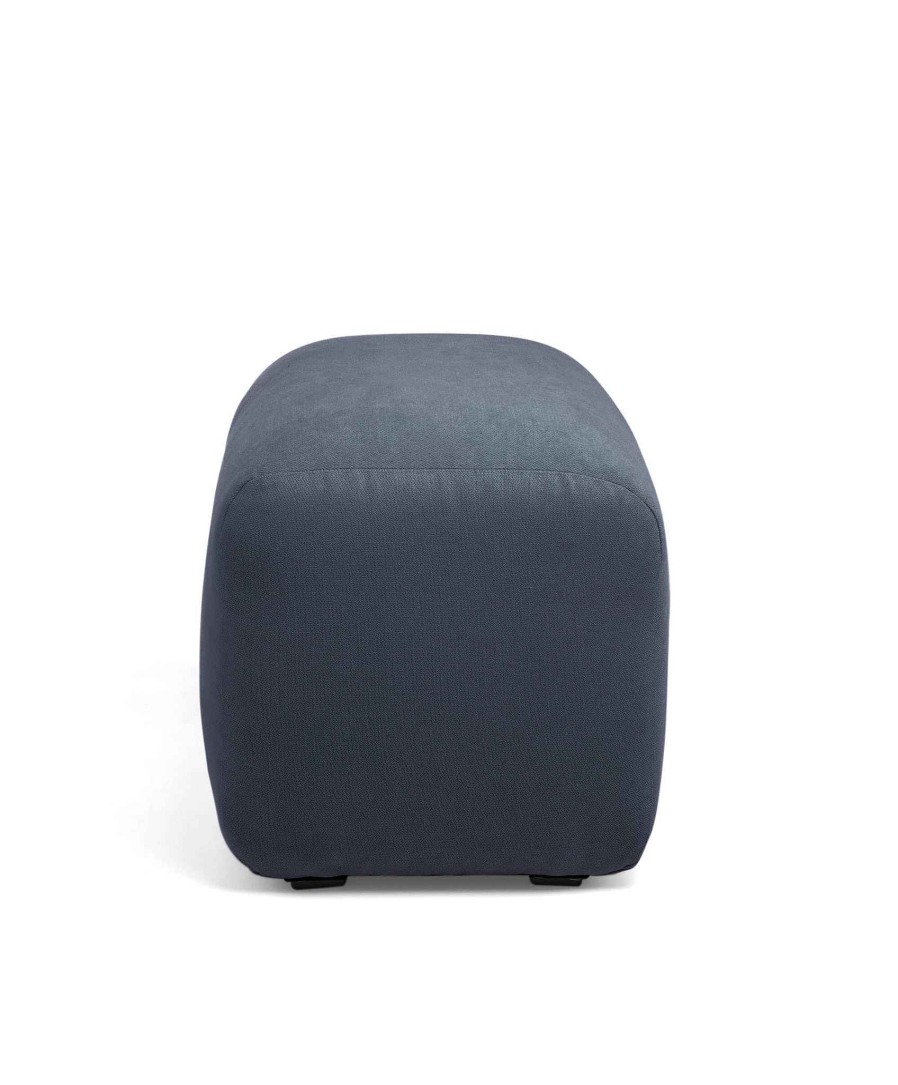 Furniture Mamas and Papas Nursing & Feeding Chairs | Royton Footstool Woven - Navy