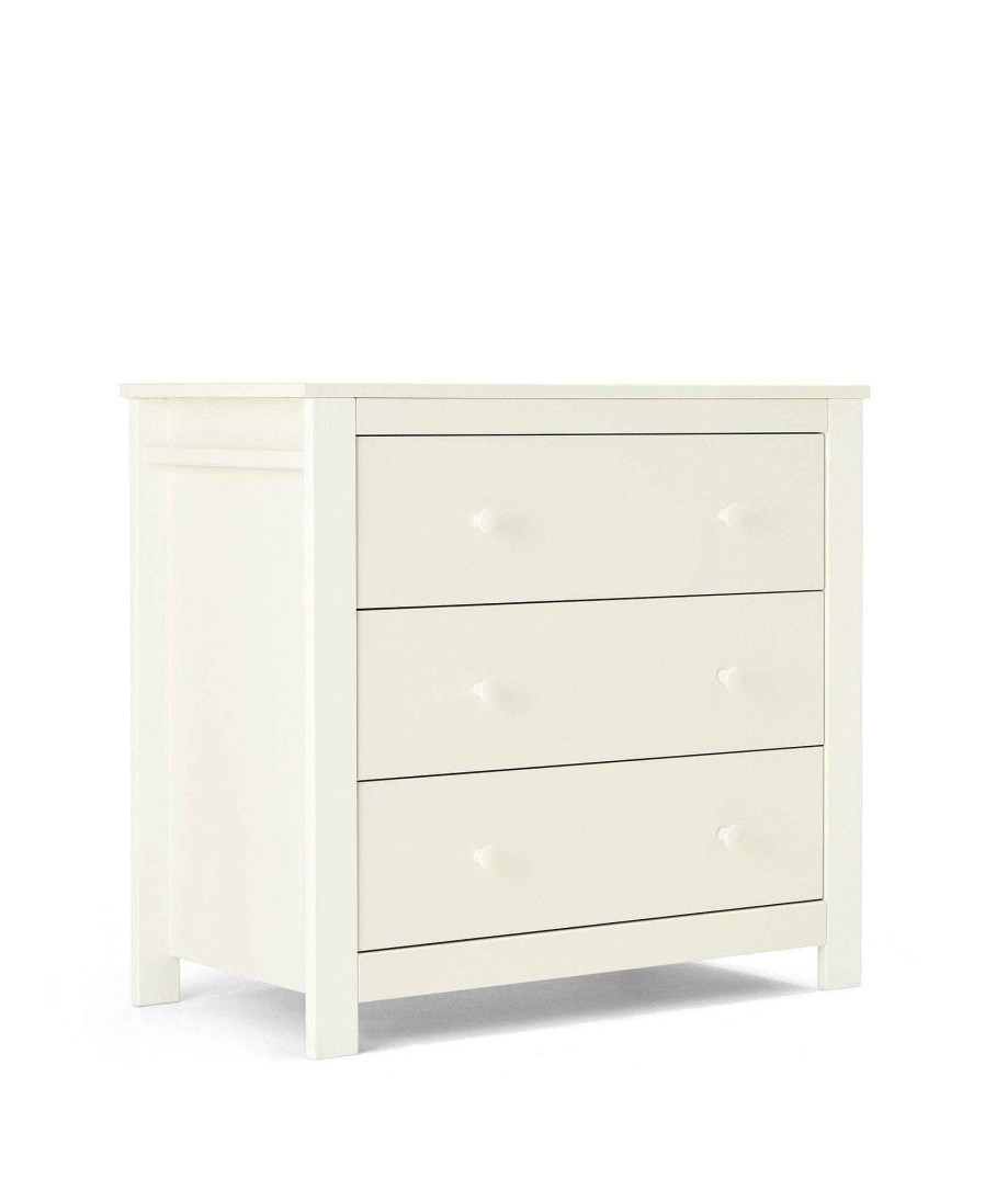 Nursery Mamas and Papas Baby Furniture Sets | Mia 2 Piece Cotbed And Dresser Changer Set - White