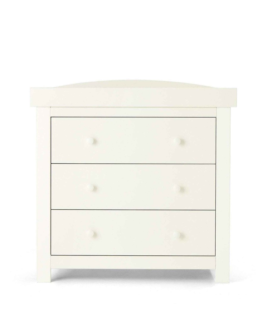 Furniture Mamas and Papas White Nursery Furniture | Mia Dresser Changer - White